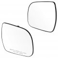 Ocpty Driver Side And Passenger Mirror Glass Replacement Fit For 2011-2014 Toyota Sienna With Heating Chrome Rm72553-12pla-aut