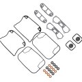 Motorcycle Full Rocker Box Gasket Kit Steel Base Gaskets Replacement For 1340cc Evolution Big Twin 1992-1999