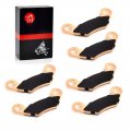 Front Rear Sintered Brake Pads Kit Compatible With Sportsman 300 400 500 550 570 800 850 Outlaw Predator Hawkeye