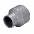 Uxcell Pvc Dwv Reducing Coupling Schedule 40 Gray 40mm X 63mm Socket 5pcs