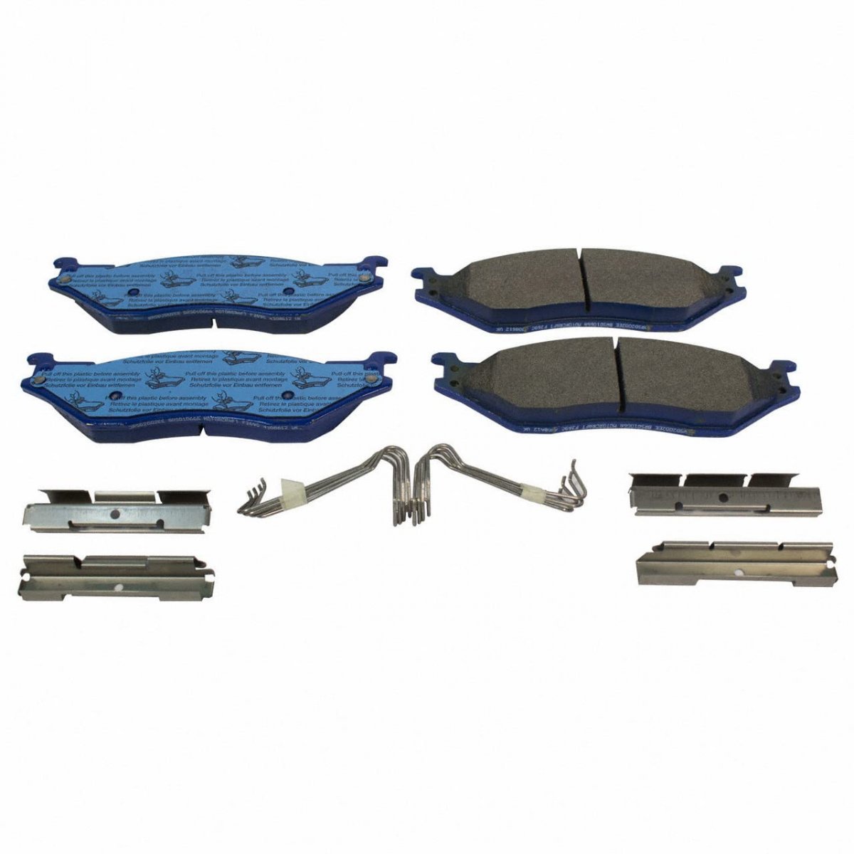 Brsd1066a Brake Lining Kit Rear Pads
