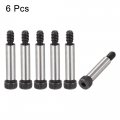 Uxcell Alloy Steel Hexagon Socket Head Shoulder Screws Bolts 1-1 4 Length 5 16 Dia 1 4-20 Thread 6pcs