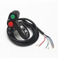 7 8 22mm Handlebar Turn Signal Light Horn Switch Button For Spotlight Scooter Electrombile Moped
