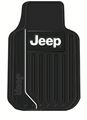 Jeep Black Universal Floor Mat For Car And Suv 26 75 X 17 5 0 38 In Rubber Front Mats Model 001469r01 