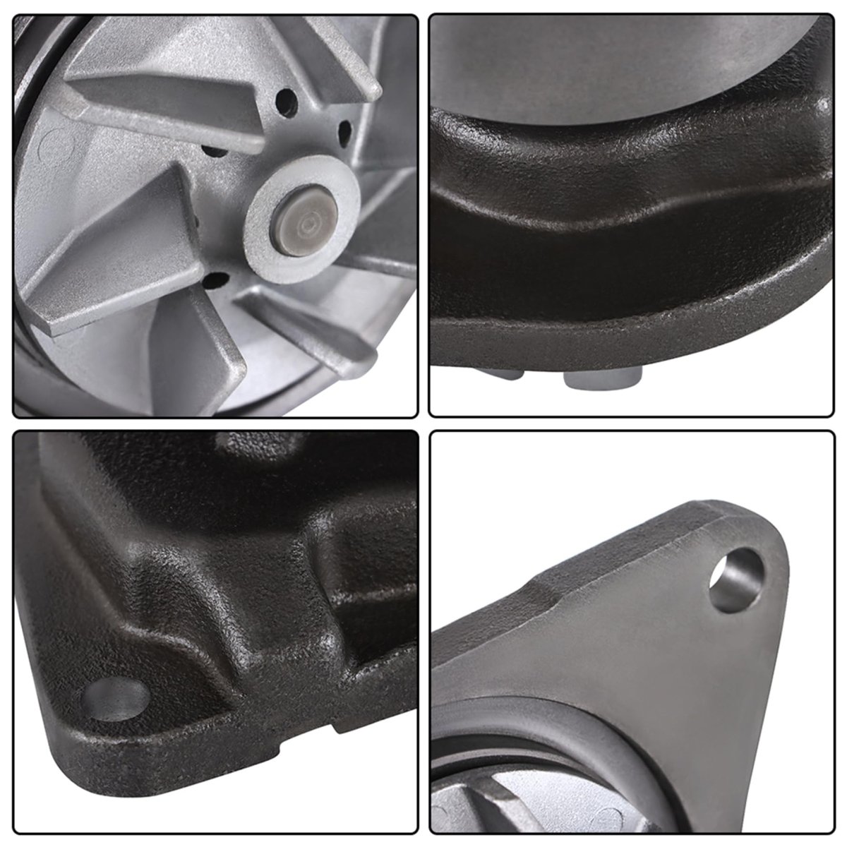 Water Pump Replacement For F600 Excavator Tractor Mower Loaders Aluminum And Steel Engine Cooling