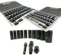 38pc 3 8 1 2 Duo Combo Impact Socket Set Deep Shallow Metric Sae Flank Drive 