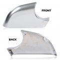G-plus Right Side Rearview Mirror Cover Lower Silver Holder Chrome Compatible With Tesla Model 3 2017-2022 22873006
