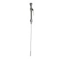 Stainless Steel Flexible Engine Oil Dipstick For Ford 260 289 302 Sb Engines Early Style With Timing Cover Mounted Silver 