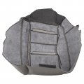 Autokay Front Seat Cover Gray Car Covers For Seats Compatible With Ford F250 F350 2003-2007