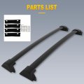 Ocpty Roof Rack Cross Bars Fit For Honda Cr-v 2023-2024 Luggage Racks Rooftop Cargo Carrier Bag Kayak Canoe Bike Snowboard