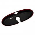 Topteng Car Mirror Covers Caps For Mini Cooper R55 2008 Clubman R56 Hatchback 2007 R57 Convertible 2009 R60 Countryman 2010 R61