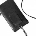 Diythinker Black Butterfly Specimen Art Deco Gift Fashion Phone Wallet Purse Hanging Mobile Pouch Pocket