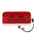 3rd Brake Light Stop Lamp Assembly For Ford E150 E250 E350 Super Duty 2008 2014 Part Number 6c2z-13a613-a 6c2z13a613a Red 