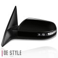 Dna Motoring Oem-mr-ni1320164 Factory Style Powered Heated Turn Signal Left Side View Door Mirror Compatible With 07-12 Nissan