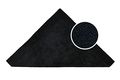 Carcarez 380gms Black Car Wash Drying Microfiber Towels 16 Inch X Pack Of 6 