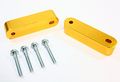 Cuztom Tuning Honda Civic Eg Ek Em Jdm Gold Motor Swap Hood Vent Riser Spacers Kit-a Pair