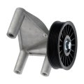 Air Conditioning Bypass Pulley For Chevy Monte Carlo Impala 2004 2005 Serpentine 4 22 In Outside Diameter Plastic With Aluminum 