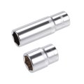 3 8-inch Drive By 14mm Deep And Shallow Socket Set Of 2 Pcs Cr-v 6-point Metric 
