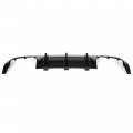 Kuafu Rear Diffuser Compatible With 2012-2014 Mercedes Benz W204 C-class C63 2 Door And 4 Bumper Lip Valance Splitter Spoiler