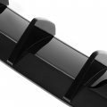 Kuafu Rear Diffuser Compatible With 2012-2014 Mercedes Benz W204 C-class C63 2 Door And 4 Bumper Lip Valance Splitter Spoiler
