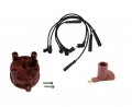 84-92 Toyota 4runner Ignition Spark Plug Wires Distributor Cap Rotor 