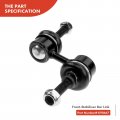 A-premium Set Of 4 Front Sway Bar Link Outer Tie Rod End Compatible With Honda Cr-v 1997-2001 Civic 1999-2000
