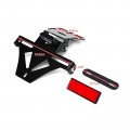 Motorcycle Universal Adjustable Angle License Number Plate Frame Holder Bracket For Yamaha Honda Suzuki Kawasaki Ducati