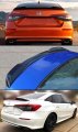 Painted Gloss Black Si Style High Kick Sport Trunk Lid Spoiler Wing Compatible With 2022 2023 Honda Civic 4 Door Sedan Model