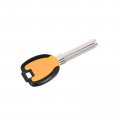 Key Blank 34mm Length 2 Slot Brass New Uncut Replacement Tool 10 Pcs 