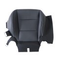 Secos Front Driver Bottom Lean Back Leather Seat Cover Black For Toyota Rav-4 Le Se Xle 2013 2014 2015 2016 2017 2018 