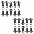 Caltric 20 Fender Rivet Clips For Honda Foreman Rubicon Rincon Sportrax 90653-hc4-900