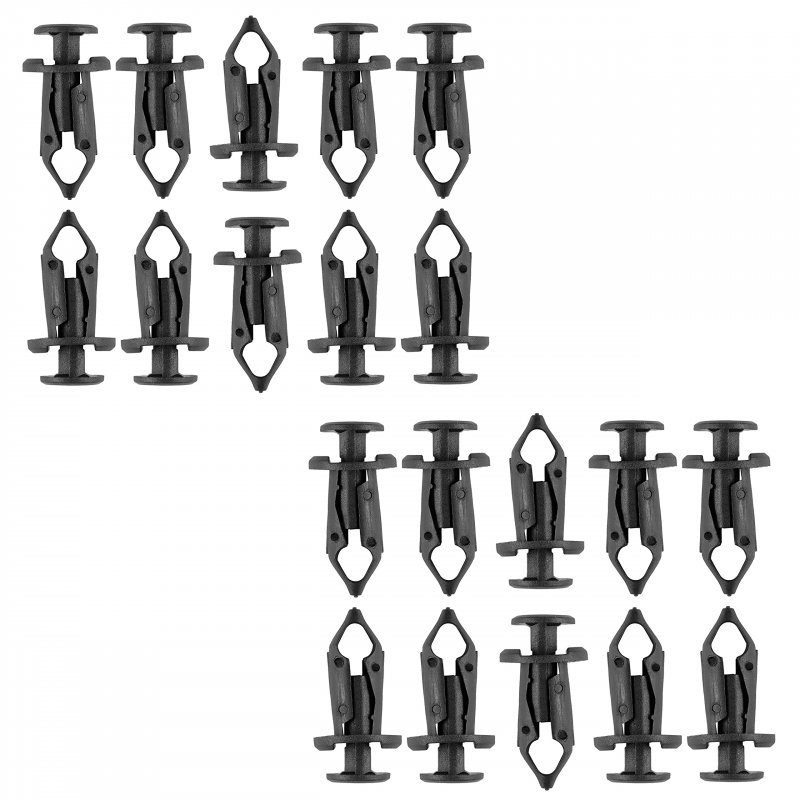Caltric 20 Fender Rivet Clips For Honda Foreman Rubicon Rincon Sportrax 90653-hc4-900