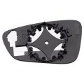 Passenger Side Mirror Glass For Chrysler 200 2015 2016 2017 Non Heated Convex With Backing Plate And Folding Replacement 