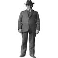 H25030 John Calvin Coolidge Cardboard Cutout Standup 