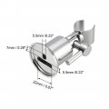 Uxcell Shower Head Holder Zinc Alloy Wall Mount Handheld Bracket 43x80mm