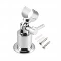 Uxcell Shower Head Holder Zinc Alloy Wall Mount Handheld Bracket 43x80mm