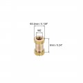 Uxcell Knurled Insert Nuts M2 X 6mm L 3 5mm Od Female Thread Brass Embedment Assortment Kit 50 Pcs