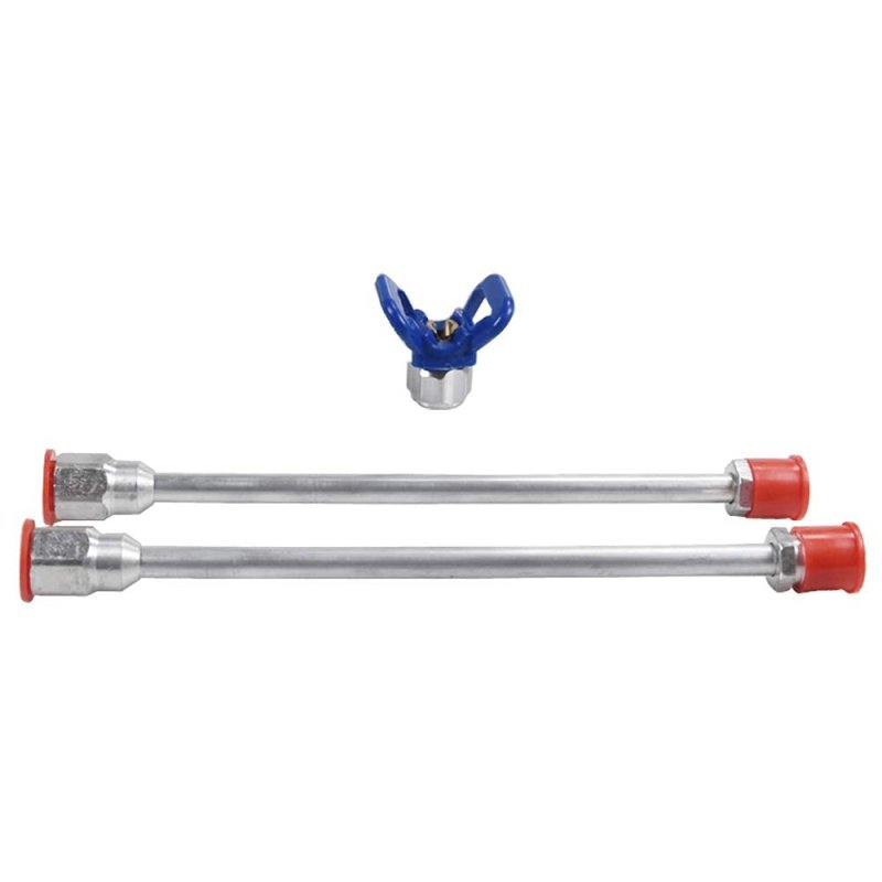 Start Sailingup 2 X Extension Pole For Airless Paint Spray Gun Airless Sprayer Nozzle Tip Guard Replacement G7 8-14 Guns