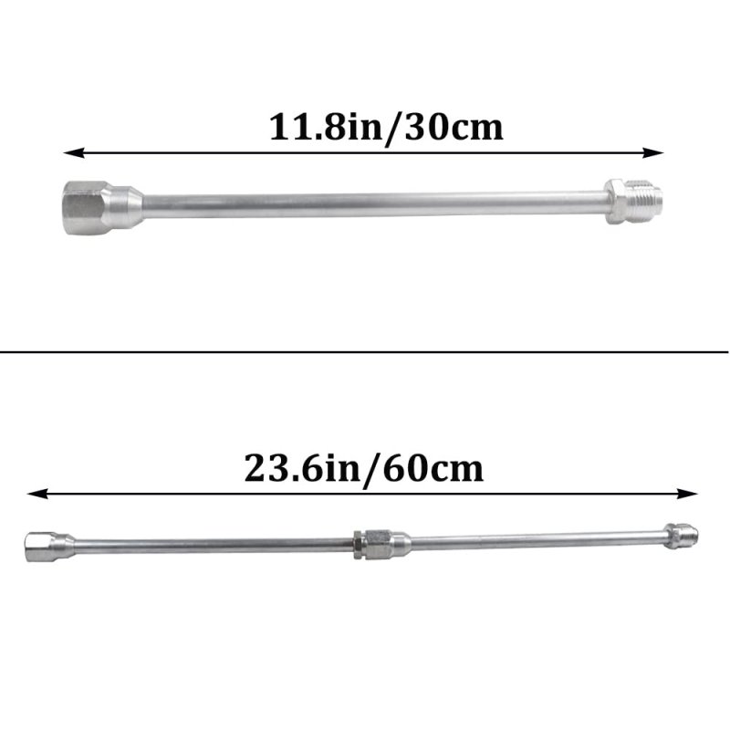 Start Sailingup 2 X Extension Pole For Airless Paint Spray Gun Airless Sprayer Nozzle Tip Guard Replacement G7 8-14 Guns