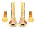 H15236 Professional Grade Disc Brake Caliper Bolt Stainless Steel Hexagon Metric Thread 3a Machined Finish One Size 