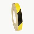 Jvcc Hz-dt1 Hazard Duct Tape 1-1 2 In X 60 Yds Black With Yellow Stripes 
