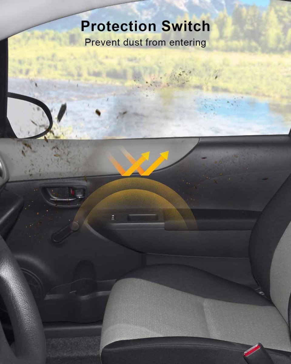 Front Left Door Window Switch Panel Bezel Trim For Toyota Yaris 2012 2013 2014 Replace 74232-52580-c0 Abs Plastic Cover