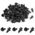 Uxcell 100 Pcs 8mm Plastic Fastener Rivets Retainer Bumper Clips For Honda Acura