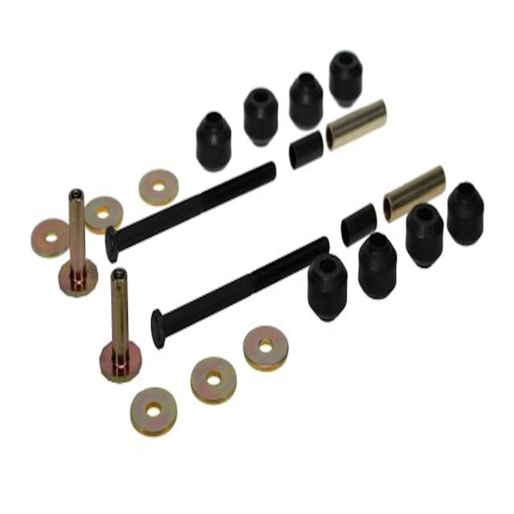 Pontiac Firebird 1990 1991 1992 Sway Bar Link Rubber Bushing Black Washers Included Non-greaseable Threaded End 1 Bolt Head 2