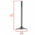Caltric 2x Intake And Exhaust Valve Compatible With Polaris Ranger 570 2015-2016 Sportsman Forest 2014