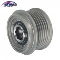 Tom Alternator Hd Clutch Pulley 6 Groove Fits Jeep Liberty Tj Wrangler 2 4l 8l 4861506af