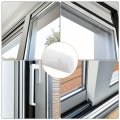 Uxcell Self Adhesive Brush Seal Weather Stripping 7 8 X 3 49ft Door Strip For Sliding Sash Window Wardrobe White