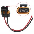 Autokay 2pcs Fan Cooling Connector Pigtail Wiring Harness Compatible With Ford Chevrolet Corvette Camaro Tpi Lt1 Ls1 Ls6