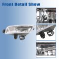 2 Pack Clear Fog Light Kit Replacement For 2015 2016 Honda Cr-v Left Right Side Bumper Lamps With Switch Bulbs Bezels