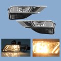 2 Pack Clear Fog Light Kit Replacement For 2015 2016 Honda Cr-v Left Right Side Bumper Lamps With Switch Bulbs Bezels 
